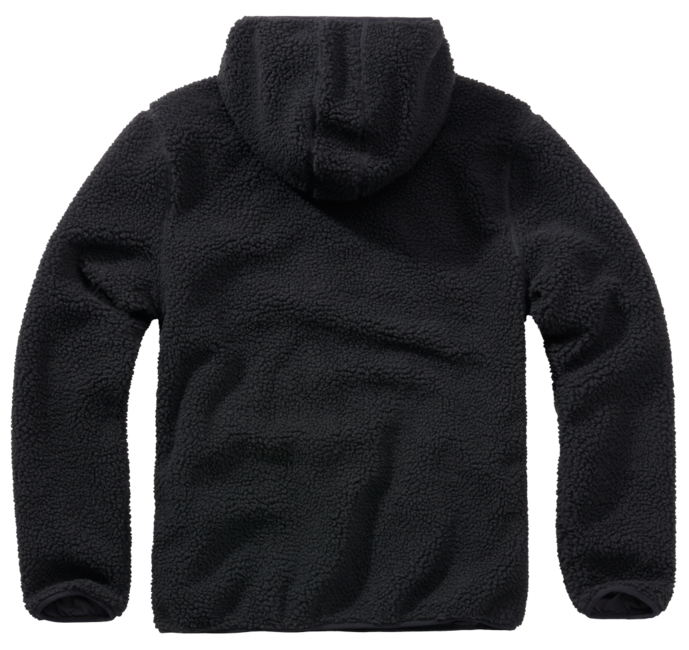 Brandit Worker Teddyfleece Pullover, Black