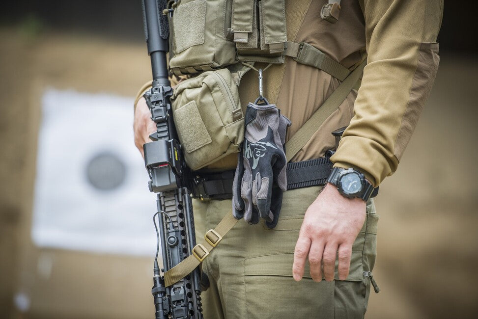 Helikon-Tex All Round Tactical Gloves, Coyote/Adaptive Green