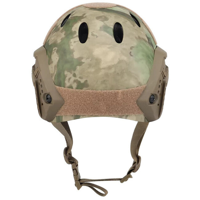 DRAGOWA Tactical Fast PJ Tactical Helmet with Bolt Goggles, ACU