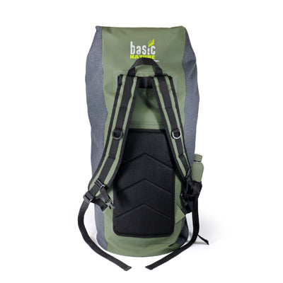 BasicNature Waterproof Bag 90L, Grey-Green