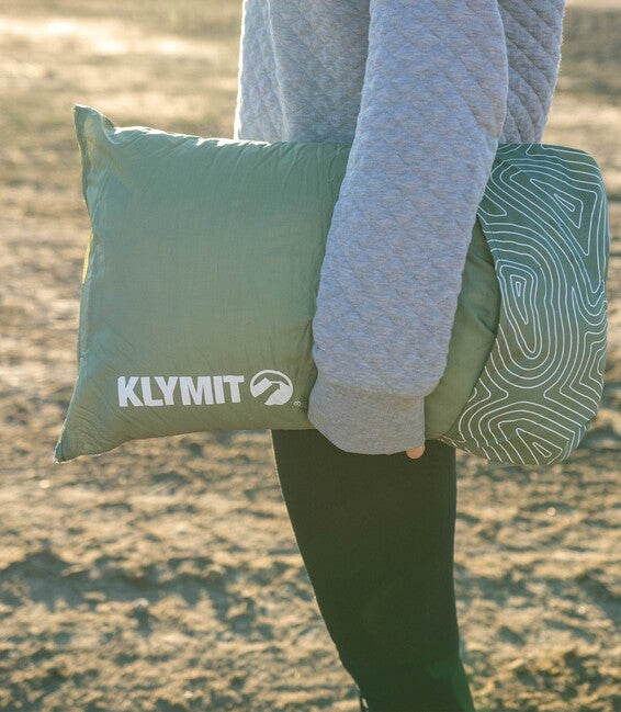 Klymit Drift Car Camp Regular Pillow, Green