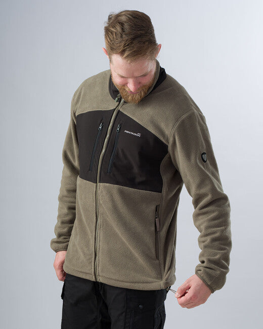 Pentagon Ajax Fleece Jacket, Dark Grey