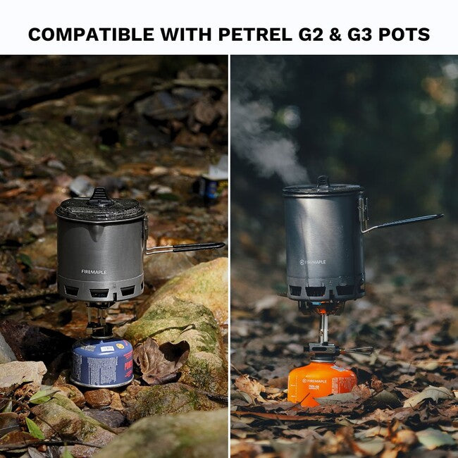 Fire Maple Torch Gas Folding Stove, Stainless Steel
