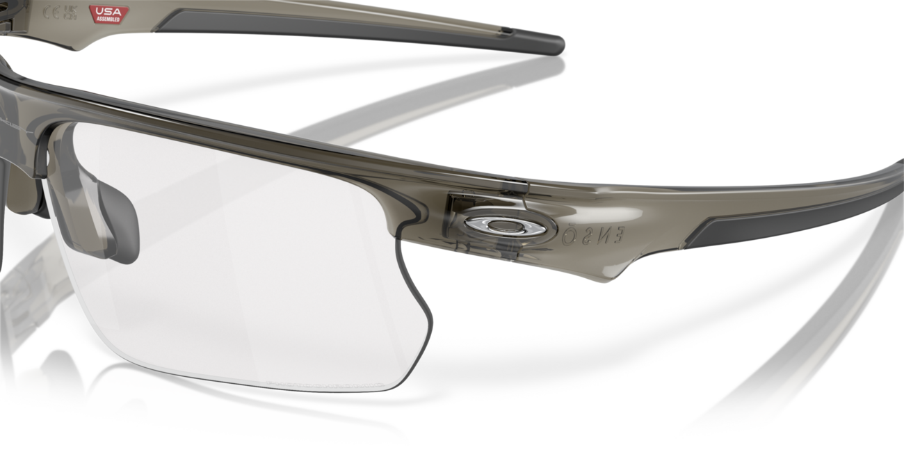 Oakley BISPHAERA Photochromic Sunglasses 68, Grey Smoke Frame