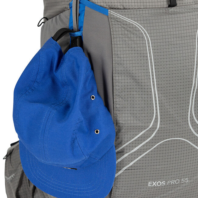 Osprey Exos Pro 55 Backpack, Dale Grey/Agam Blue