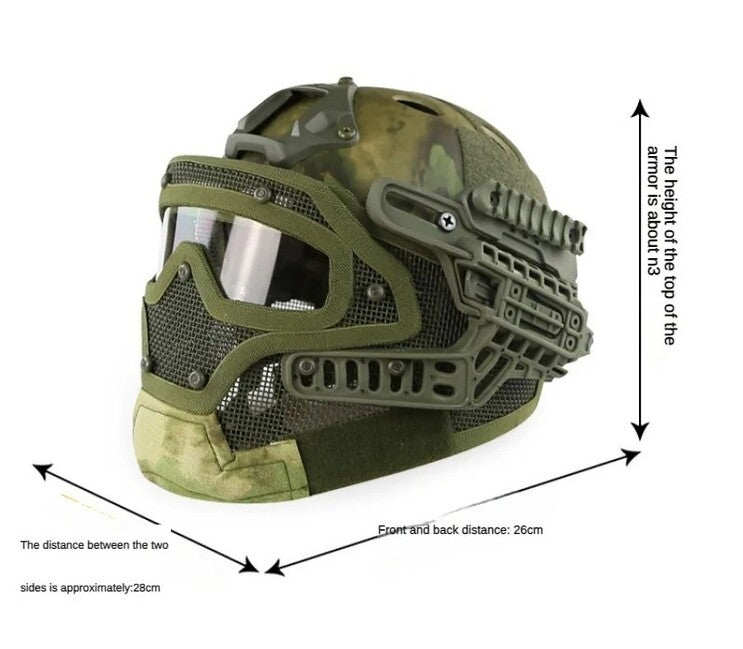 DRAGOWA Tactical Hammer Tactical Helmet, AT (without certification)