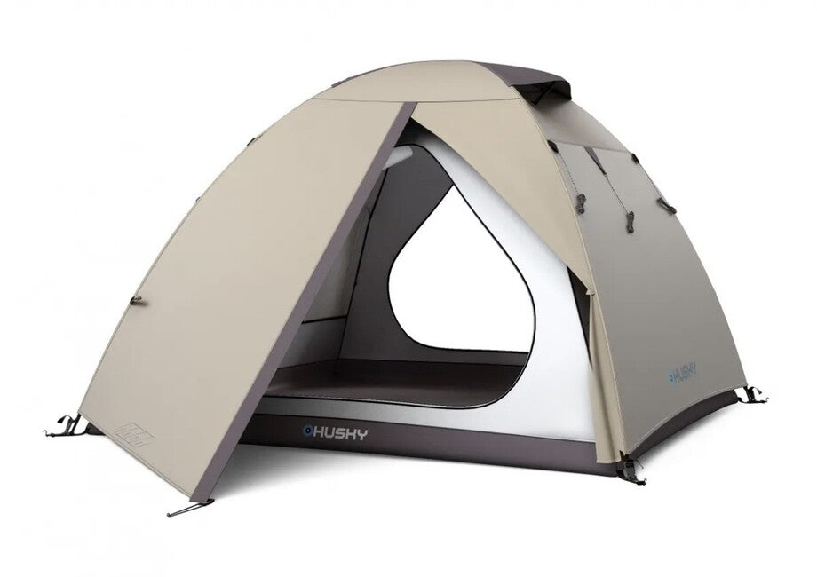Husky Bird 3 Plus ultralight σκηνή εξερεύνησης για 3 άτομα, Black Coating light brown