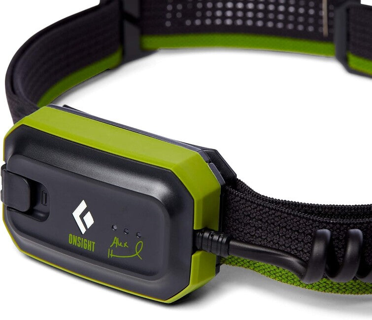 Black Diamond Onsight 375 Headlamp Honnold Edition, Green