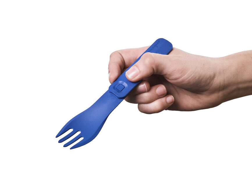 Humangear GoBites CLICK Utensils, Blue