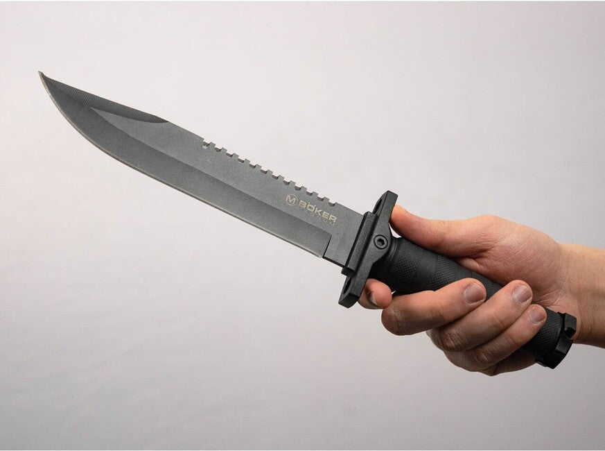 Boker Magnum John Jay Fixed Blade Knife 34.5cm, Black