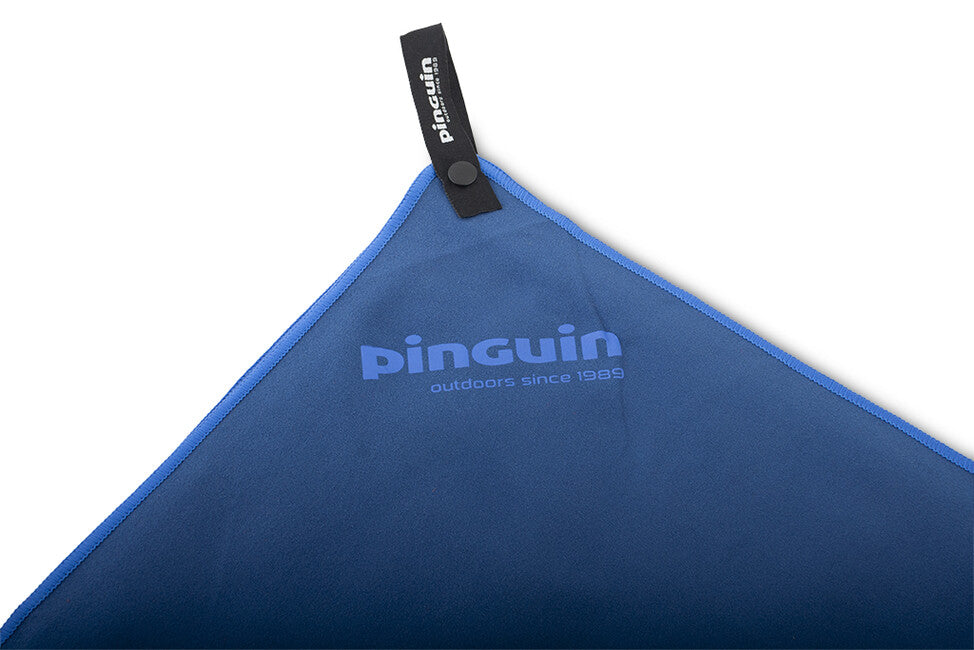 Pinguin Micro Towel Logo 40 x 40 cm, Grey