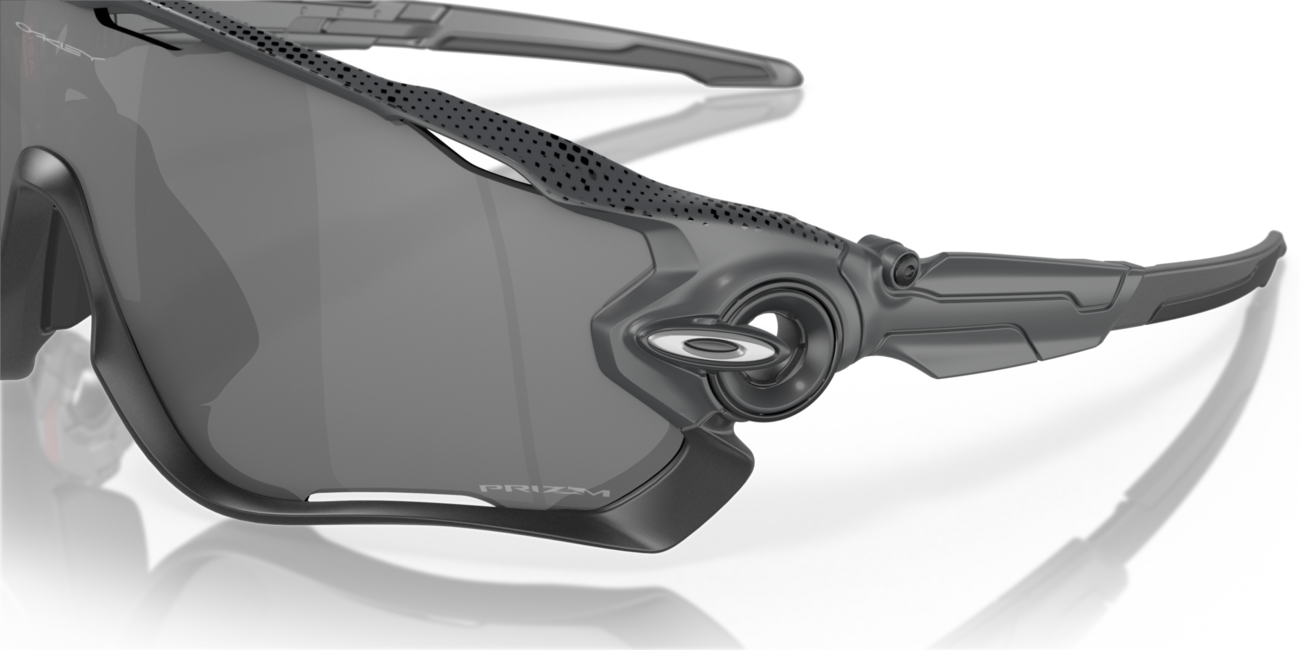Oakley JAWBREAKER Sunglasses, Hi Res Matte Carbon Frame, Prizm Black Lenses