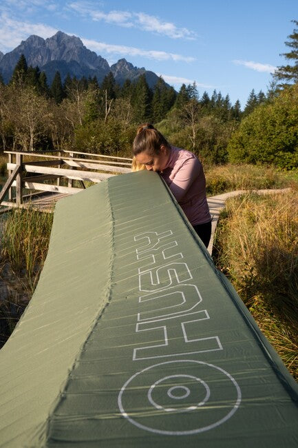 HUSKY Fledy 4 Sleeping Pad, Khaki