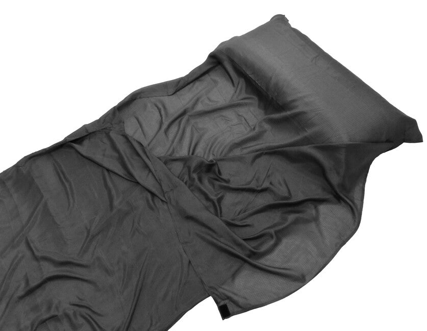 Origin Outdoors Ripstop Silk Sleeping Bag Liner Rectangular Dark Grey