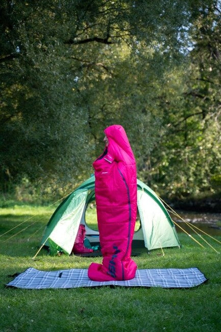 HUSKY Ladies Majesty -10°C Synthetic Three-Season Women's Sleeping Bag, Pink
