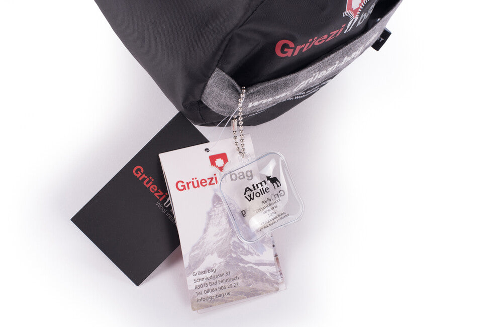Grüezi-Bag Wellhealth Grüezi Wool Blanket, Grey