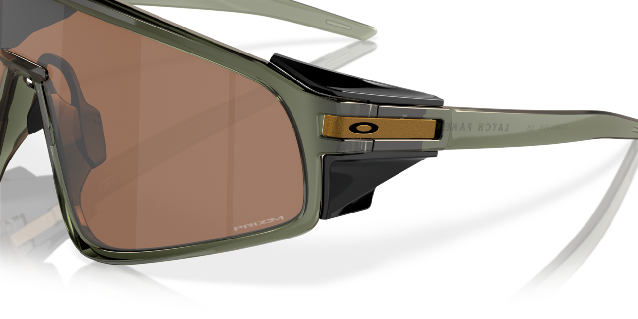 Oakley LATCH PANEL Sunglasses, Olive Ink Frame, Prizm Tungsten 35 Lenses