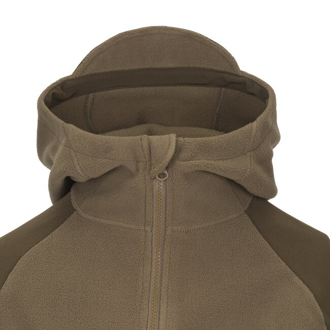 Helikon-Tex Women's CUMULUS Fleece Hoodie, Coyote