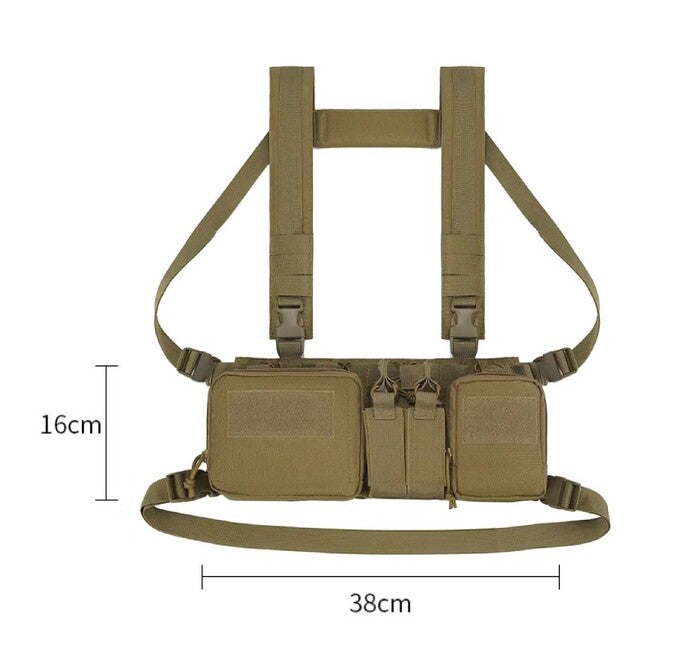DRAGOWA Tactical Chest Rig Recon, Olive