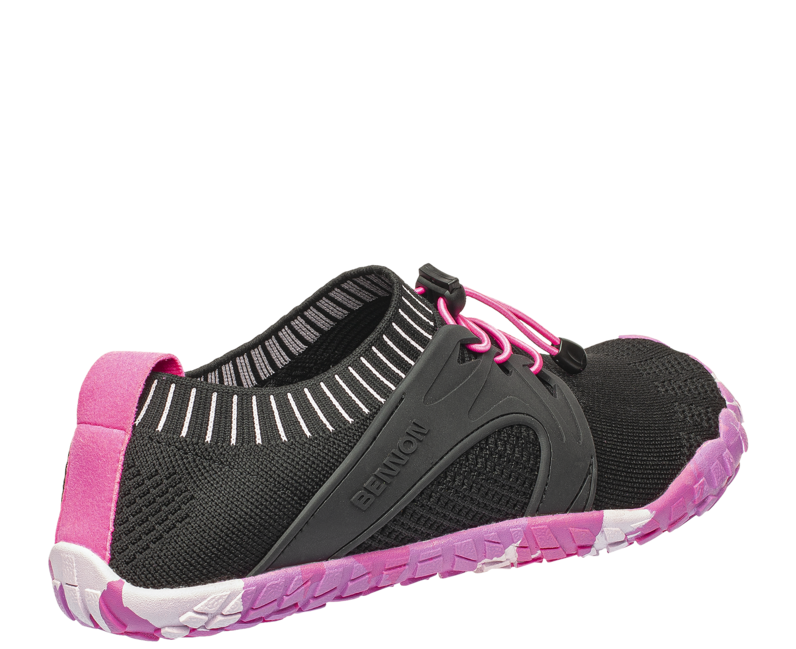 BENNON BOSKY Barefoot Shoes, Black/Pink