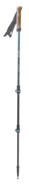 Pinguin Ascent FL Cork Trekking Poles, Violet
