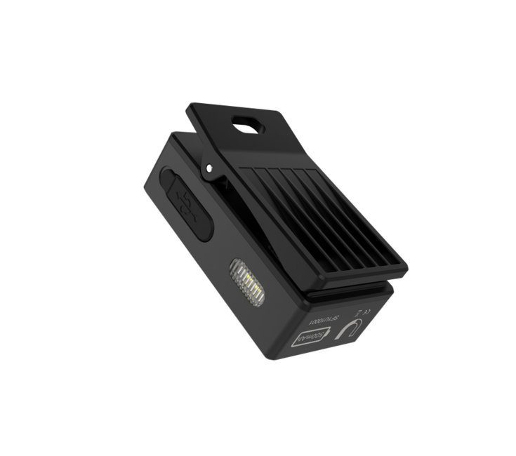 Speras Multifunctional EDC Flashlight with Clip U1, Black