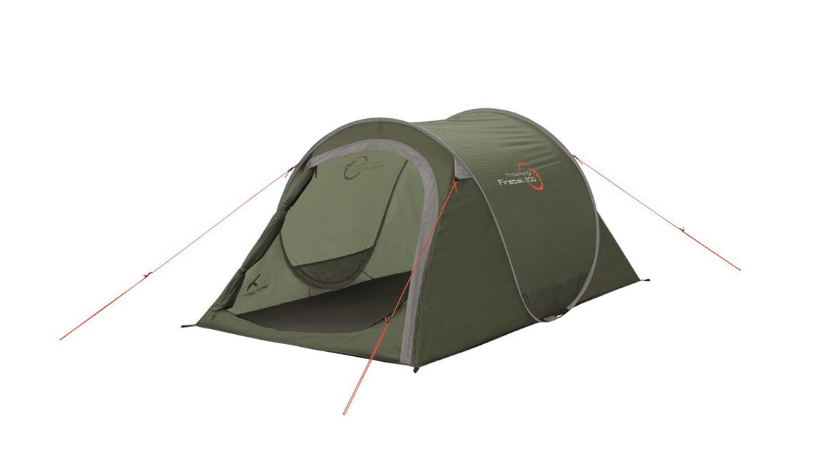 Easy Camp Fireball 200 Pop-Up Tent, 2-Person, Green