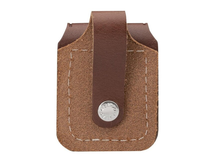 Zippo Lighter Leather Case, Brown