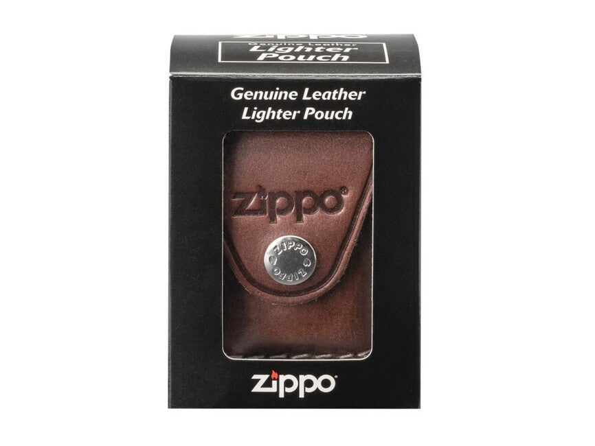Zippo Θήκη δέρματος για αναπτήρα, καφέ