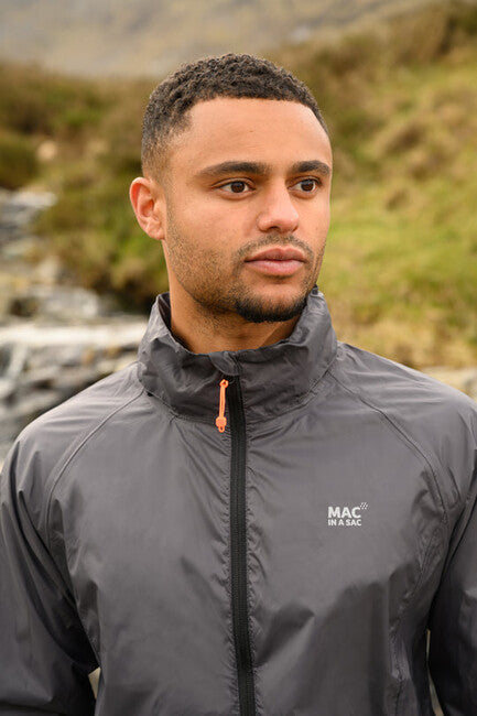 Mac in a Sac Origin 2 Waterproof Jacket, Charcoal