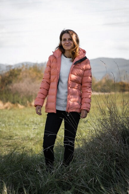 HUSKY Women's Quilted Jacket Nenie, Faded Orange