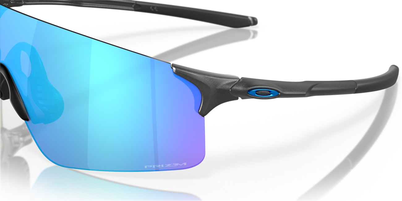 Oakley EVZERO BLADES Sunglasses, Steel Frame, Prizm Sapphire Lenses
