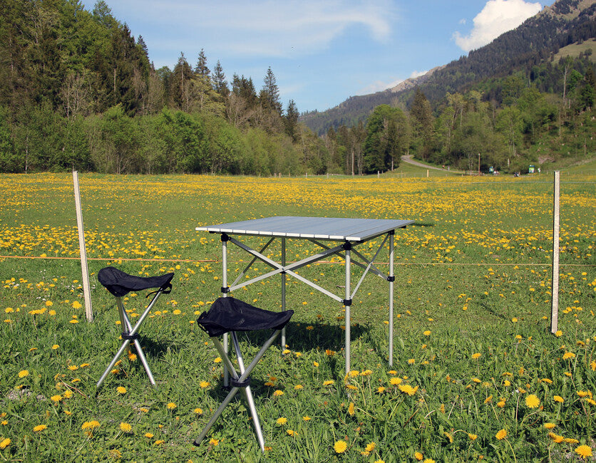 BasicNature Roll Table, 70 x 70 cm