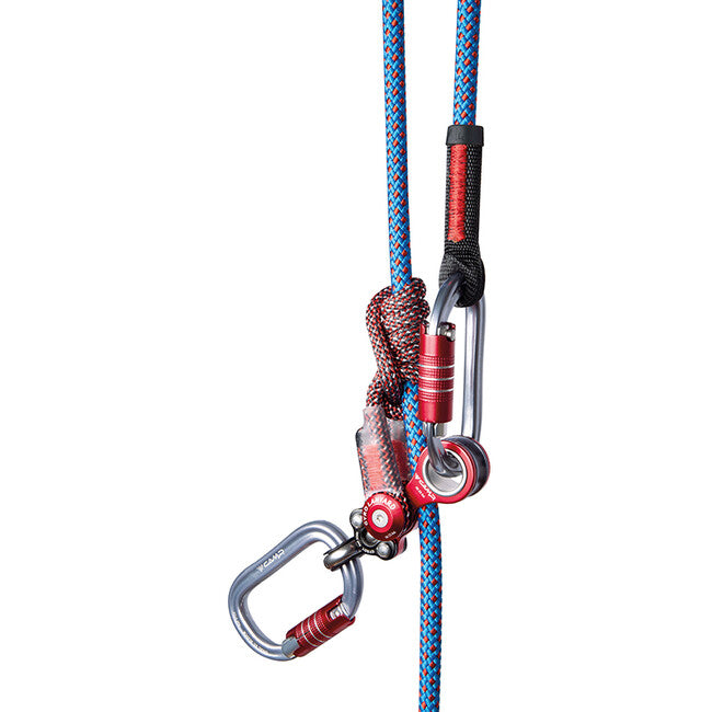 CAMP Gyro Lanyard Single Positioning Carabiner with Swivel Ring + 2 × 2125 2 m