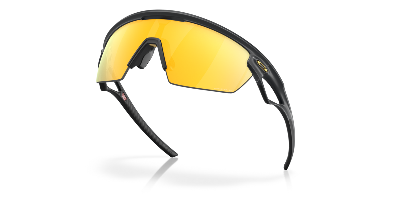 Oakley SPHAERA Sunglasses 36, Matte Carbon Frame, Prizm 24K Polarized Lenses