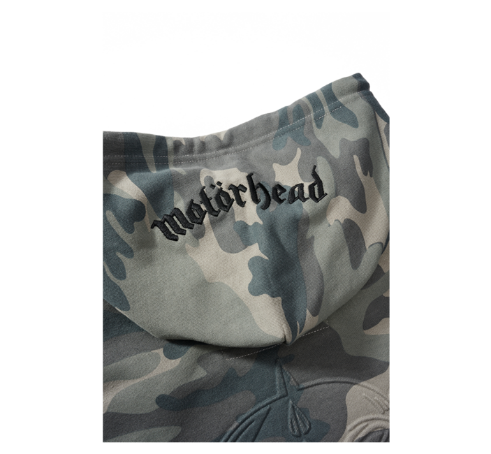 Brandit Motörhead Hoodie, Grey Camo