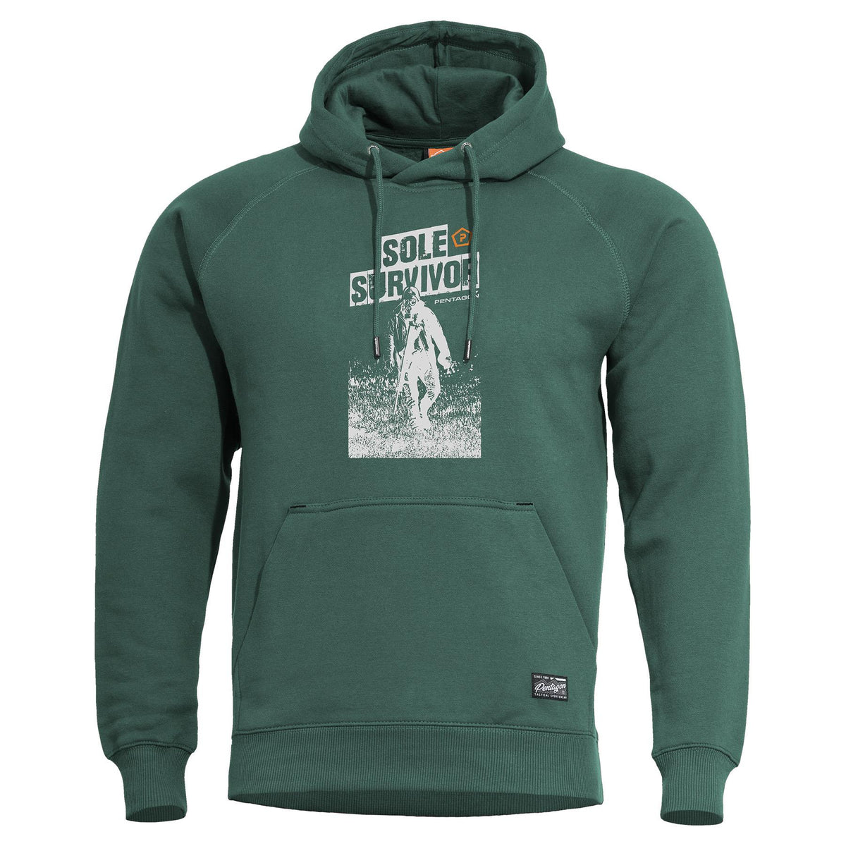 Pentagon Sole Survivor Hoodie, SpringBok Green