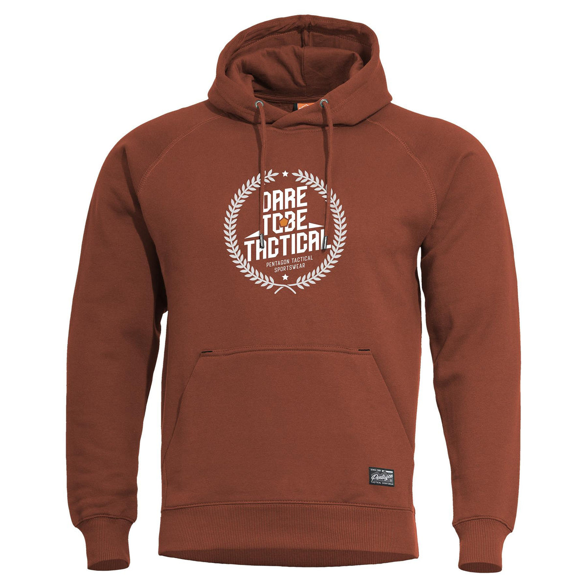 Pentagon Phaeton Hood moški pulover s kapuco, maroon red