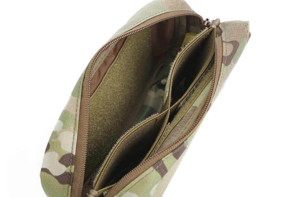 Emersongear Multifunctional Drop Down Plate Carrier Pouch, Multicam Black