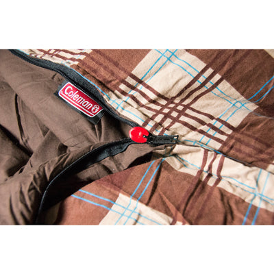 Coleman Hampton Sleeping Bag, Brown