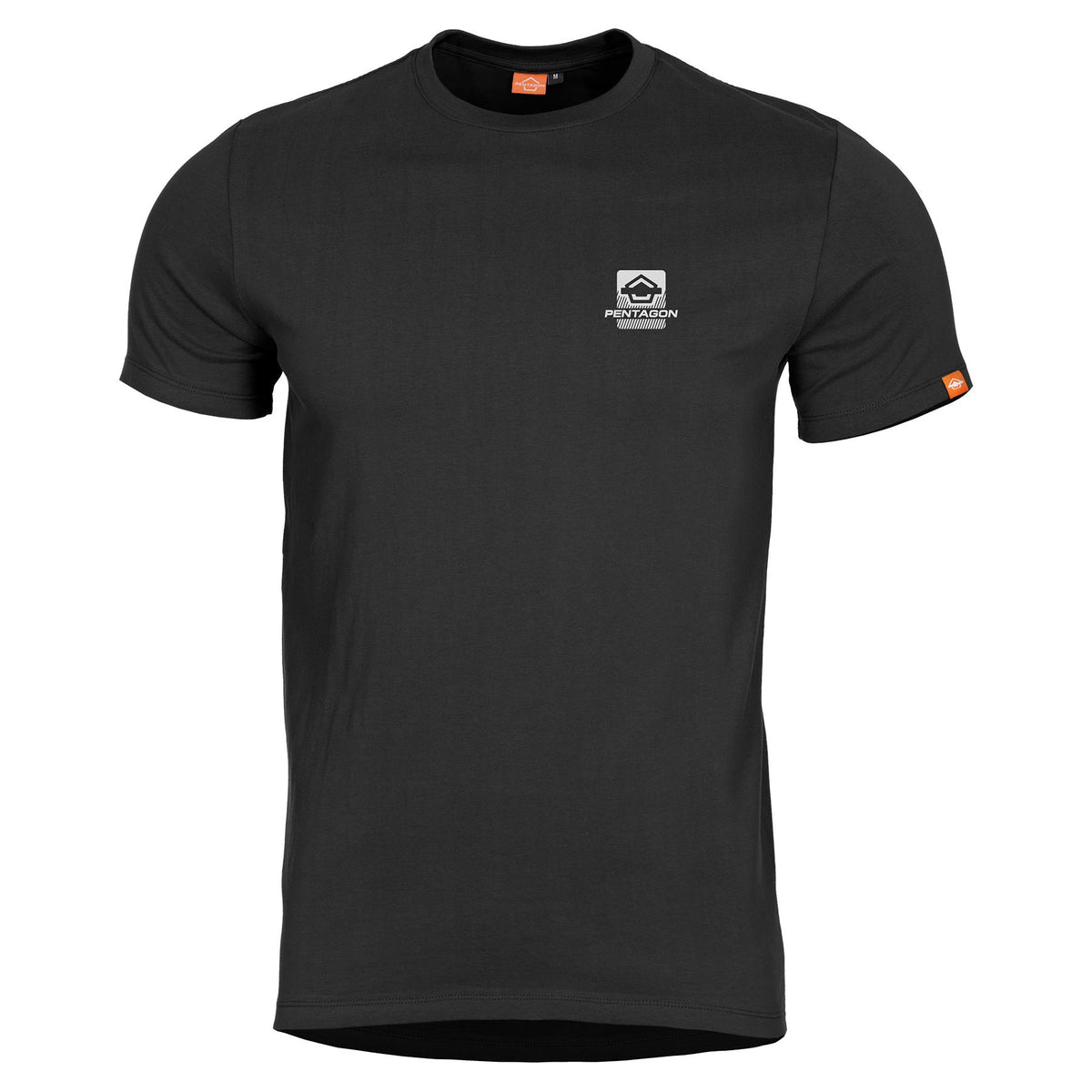 Pentagon American Flag T-Shirt, Black