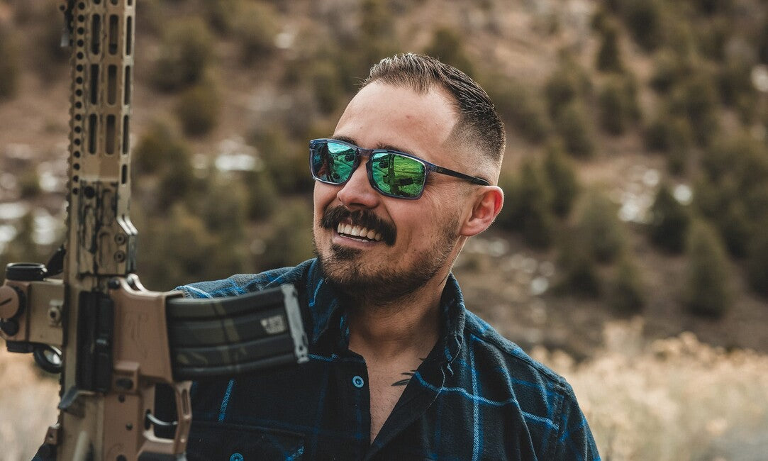 Wiley X Axe Γυαλιά Ηλίου Captivate Polarized Green Mirror/ Gloss Crystal Grey