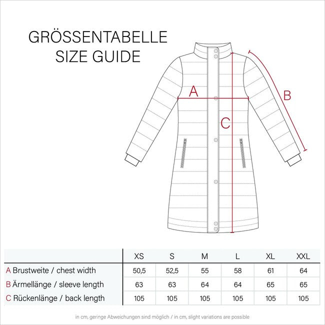 Marikoo Schneesternchen Women's Winter Jacket with Hood, Olive