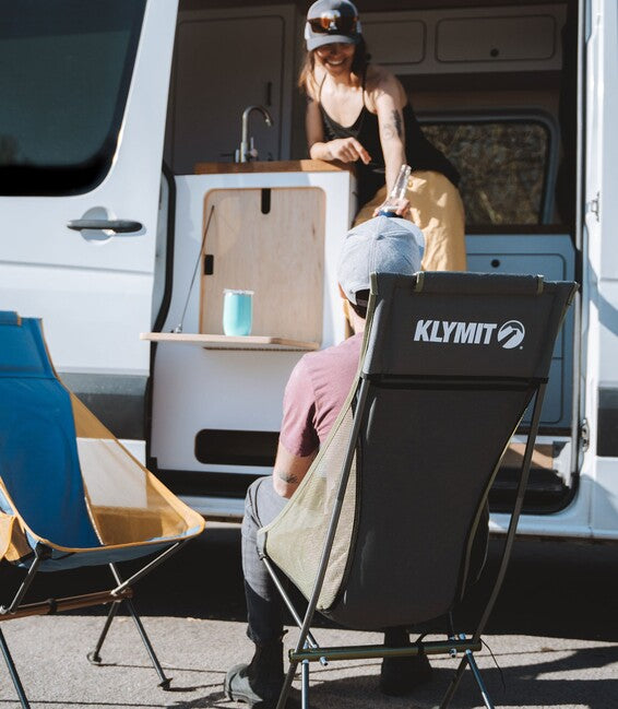 Klymit Ridgeline Camping Chair, Blue