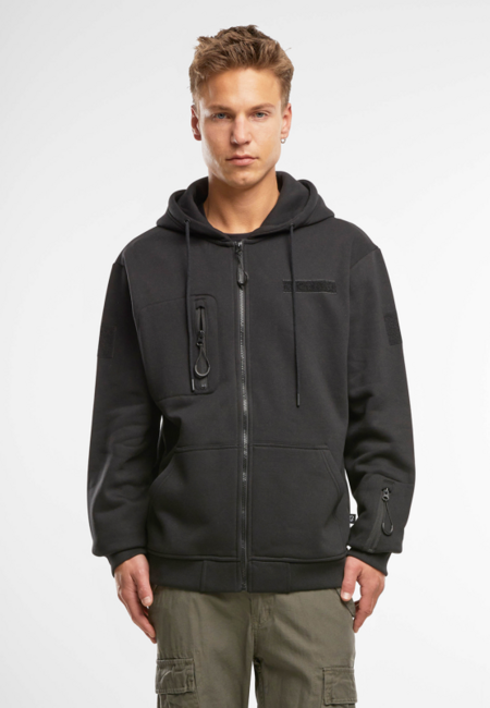 Brandit Men's Tactical Hoodie, Black