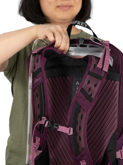Osprey Sportlite 25 Hiking Backpack, Aubergine Purple