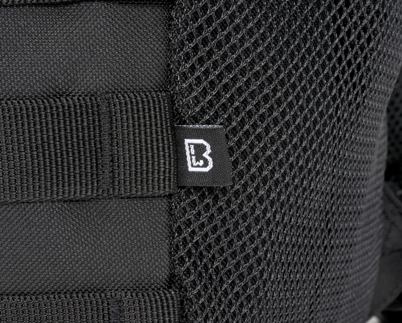 Brandit Cooper Rolltop Backpack 20L, Black