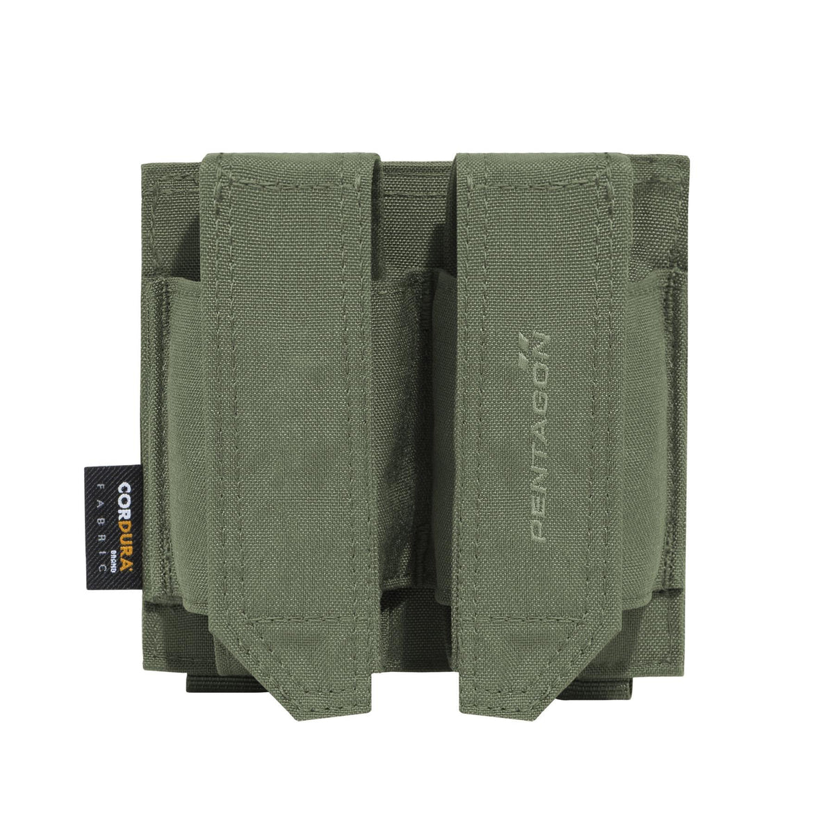Pentagon Double FB Flashbang Pouch, Olive