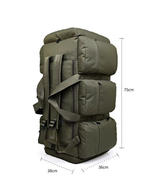 DRAGOWA Tactical Assault Backpack Dagger 90 L, Black