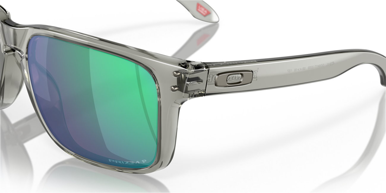 Oakley Holbrook XL Sunglasses, Grey Ink Frame, Prizm Jade Polarized Lenses, 59